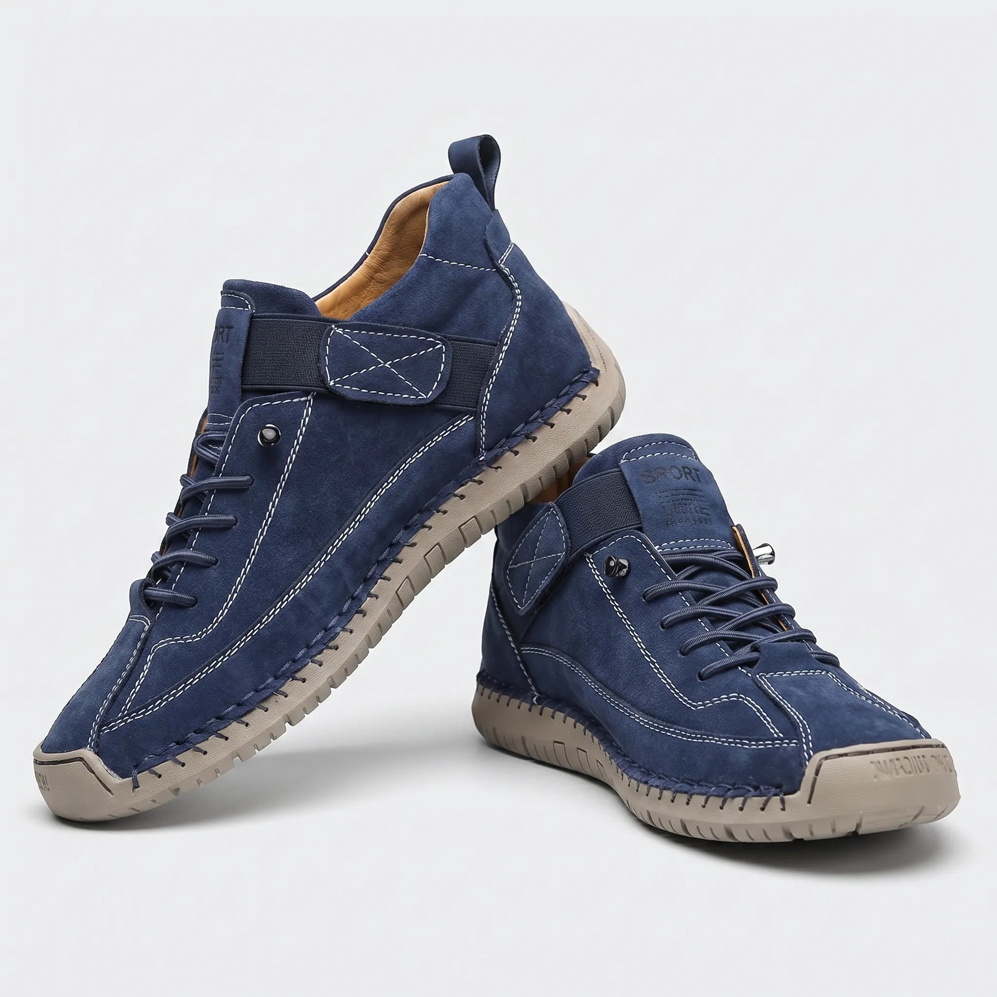 Lace Up Walking Sneakers