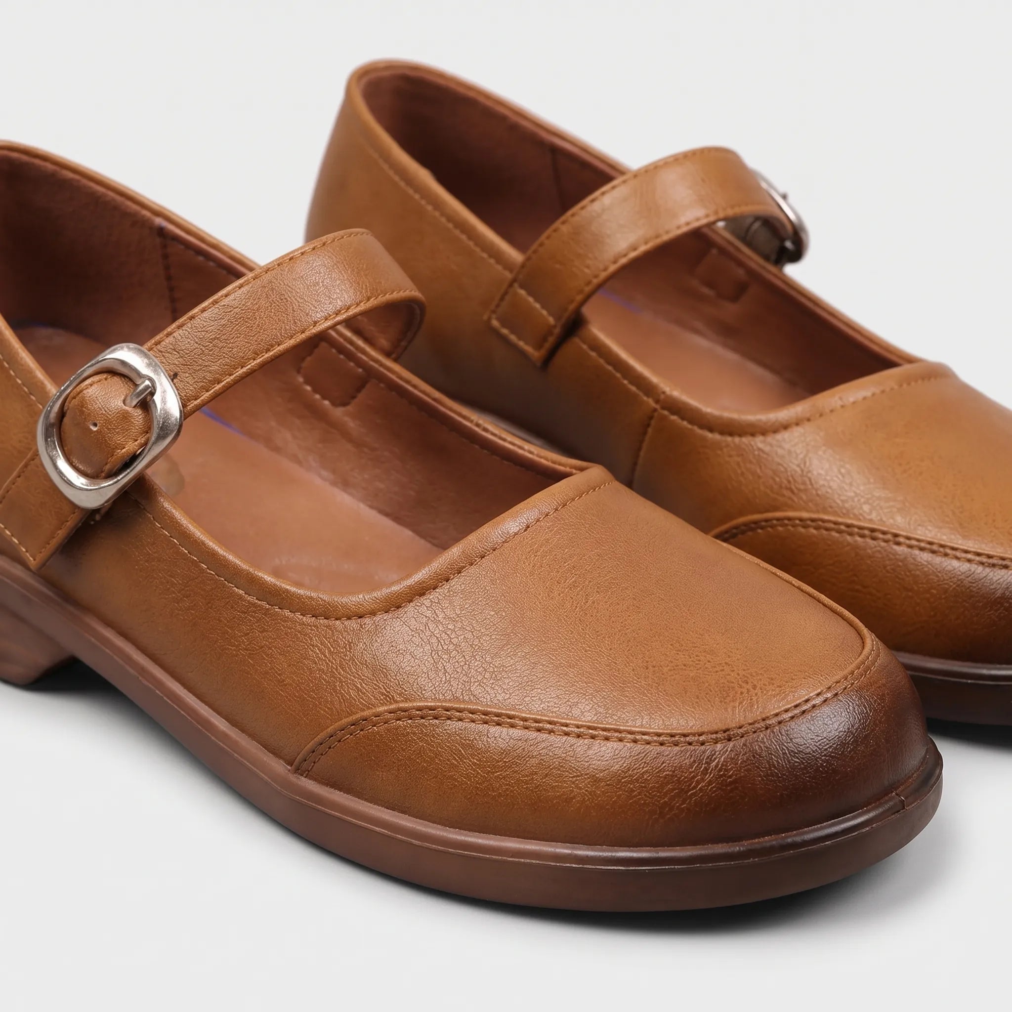 Round Toe Mary Jane Shoes