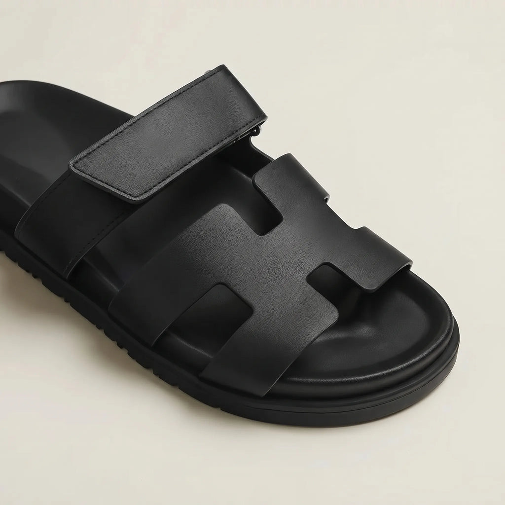 Adjustable Strap Slide Sandals