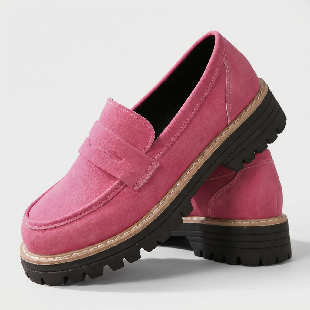 Chunky Sole Penny Loafers