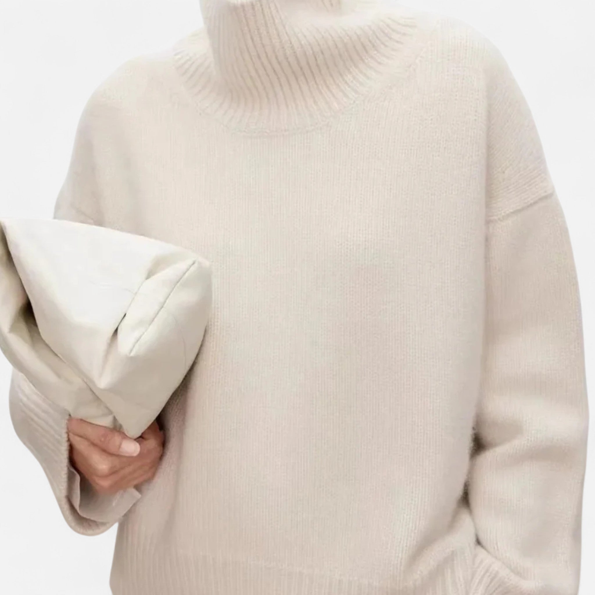Women's Wool Turtleneck Sweater