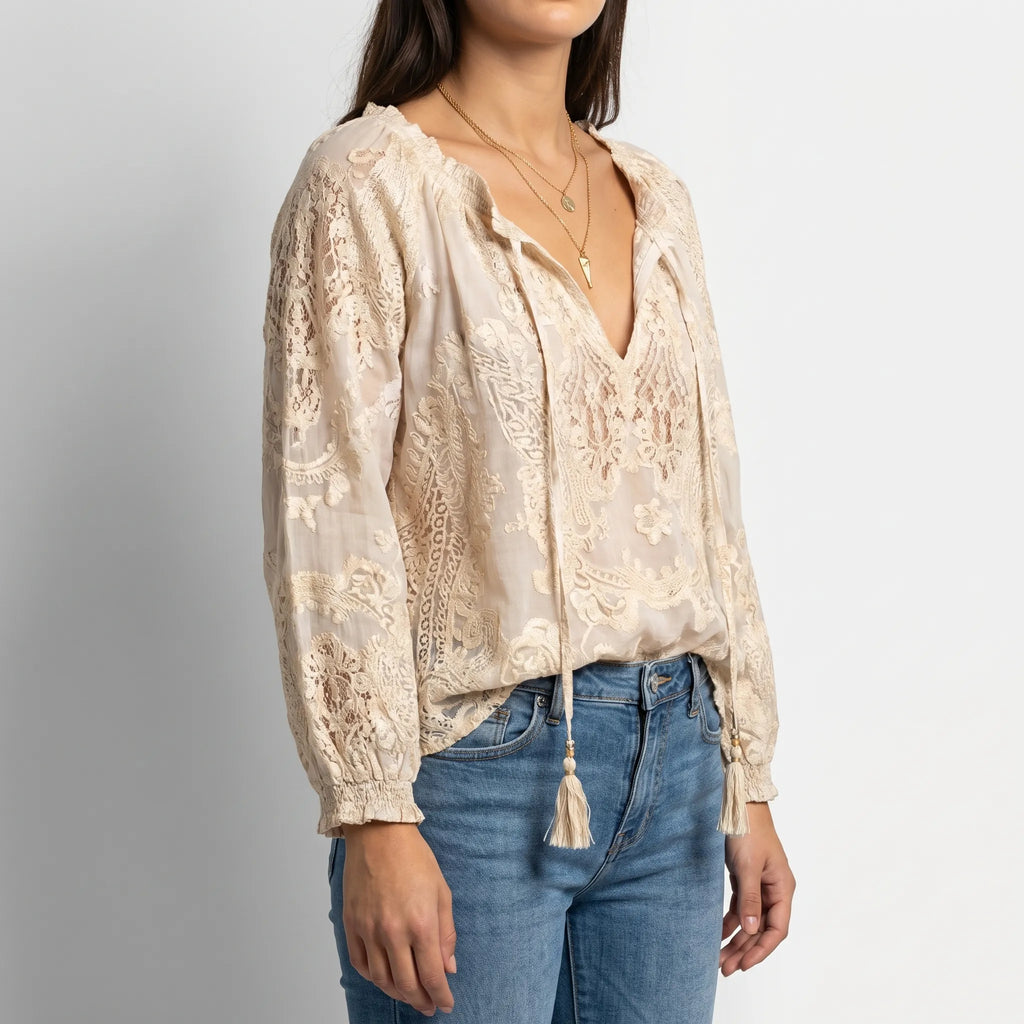 Boho Lace Blouse