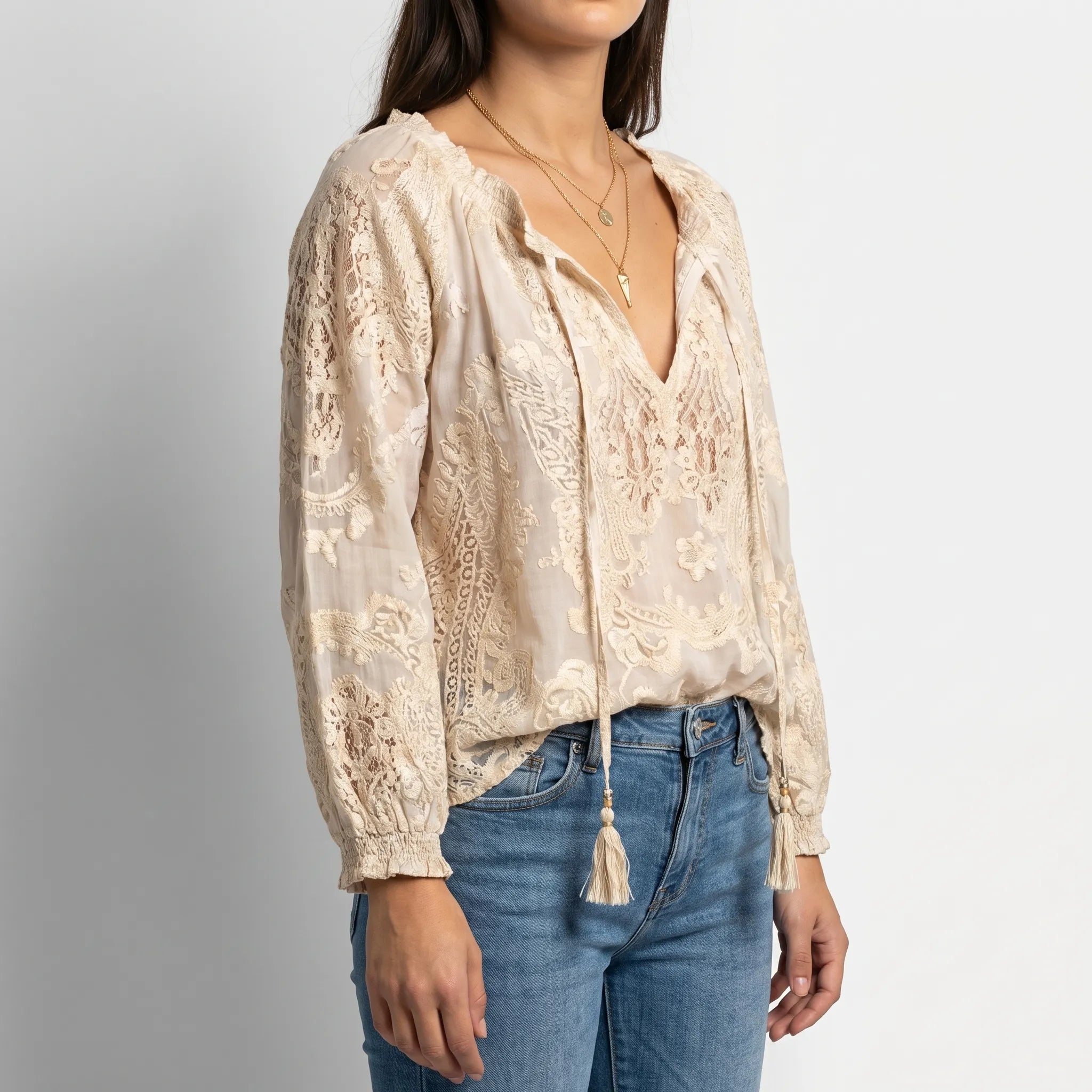Boho Lace Blouse