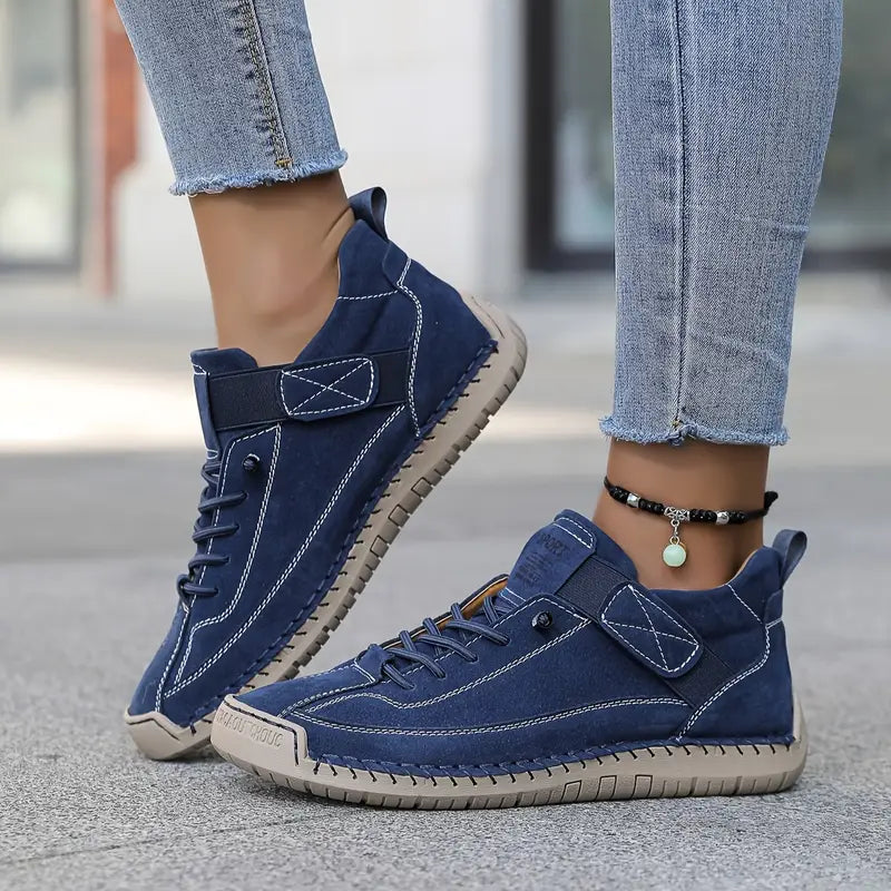 Women's Orthopedic Leather Sneakers