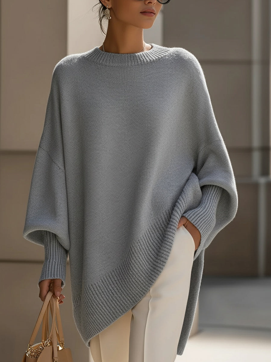 Women's Oversized Wool-Blend Sweater