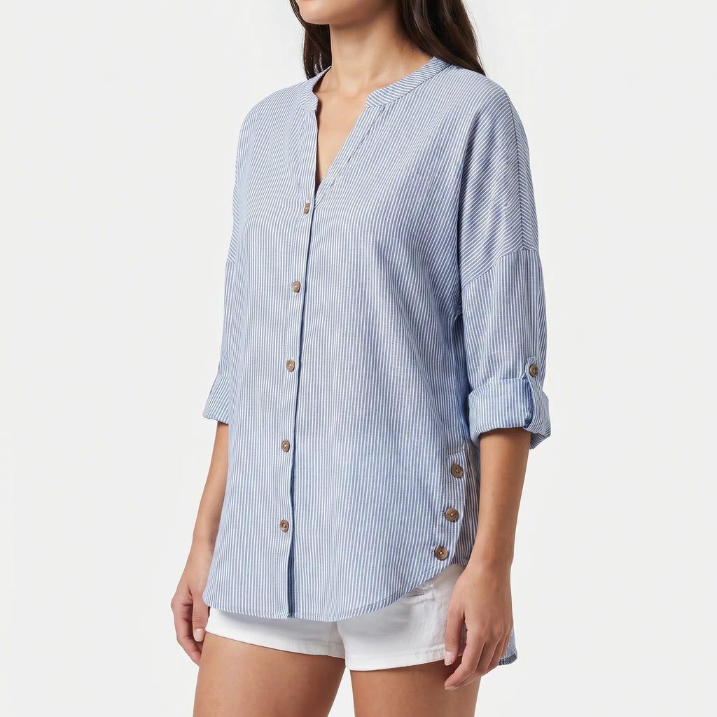 Striped Tunic Blouse