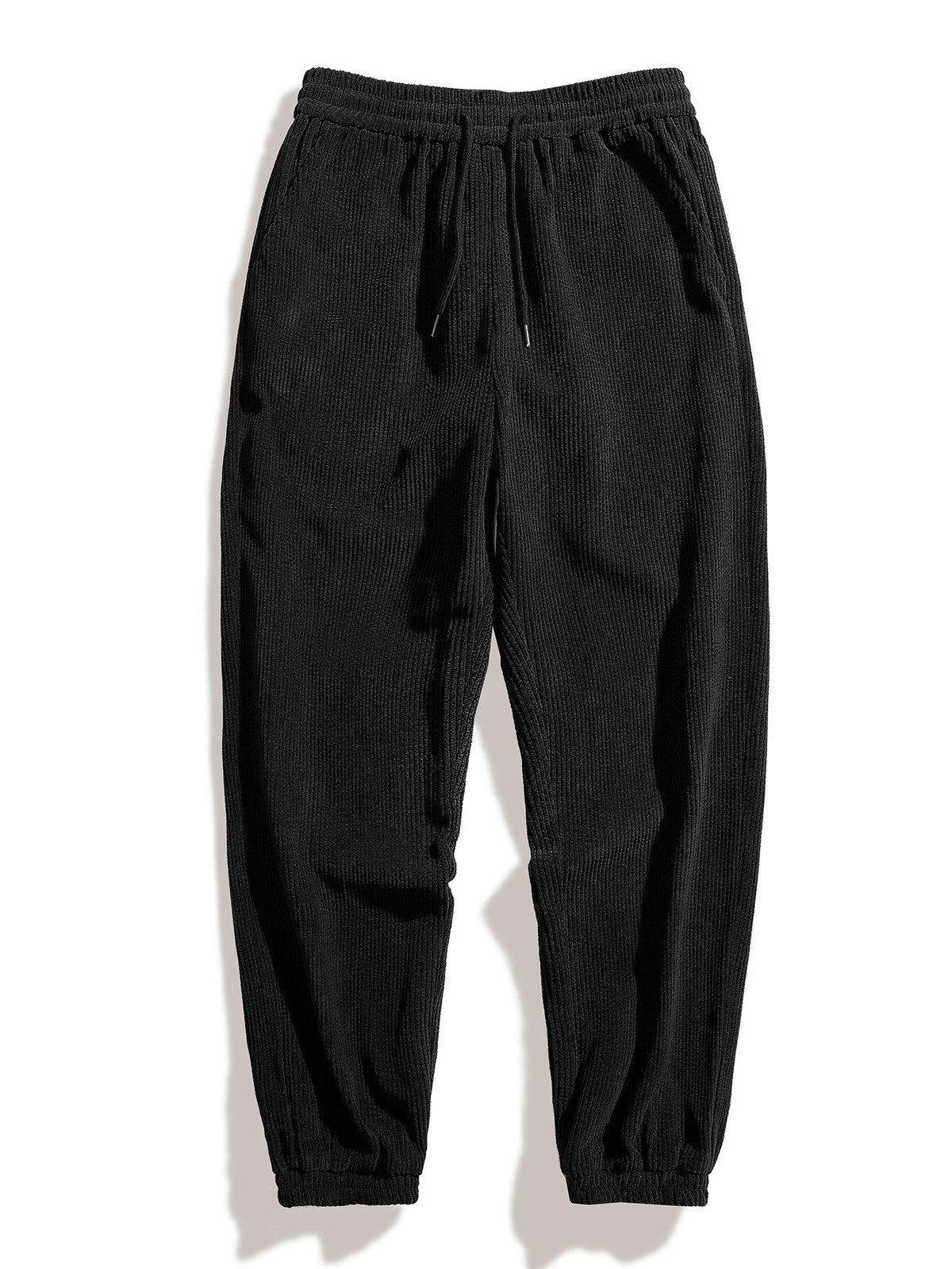 Men's Corduroy Button Shirt and Jogger Pants Set