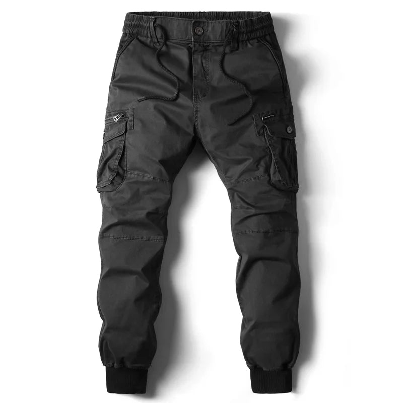 Men's Multi Pocket Utility Cargo Joggers