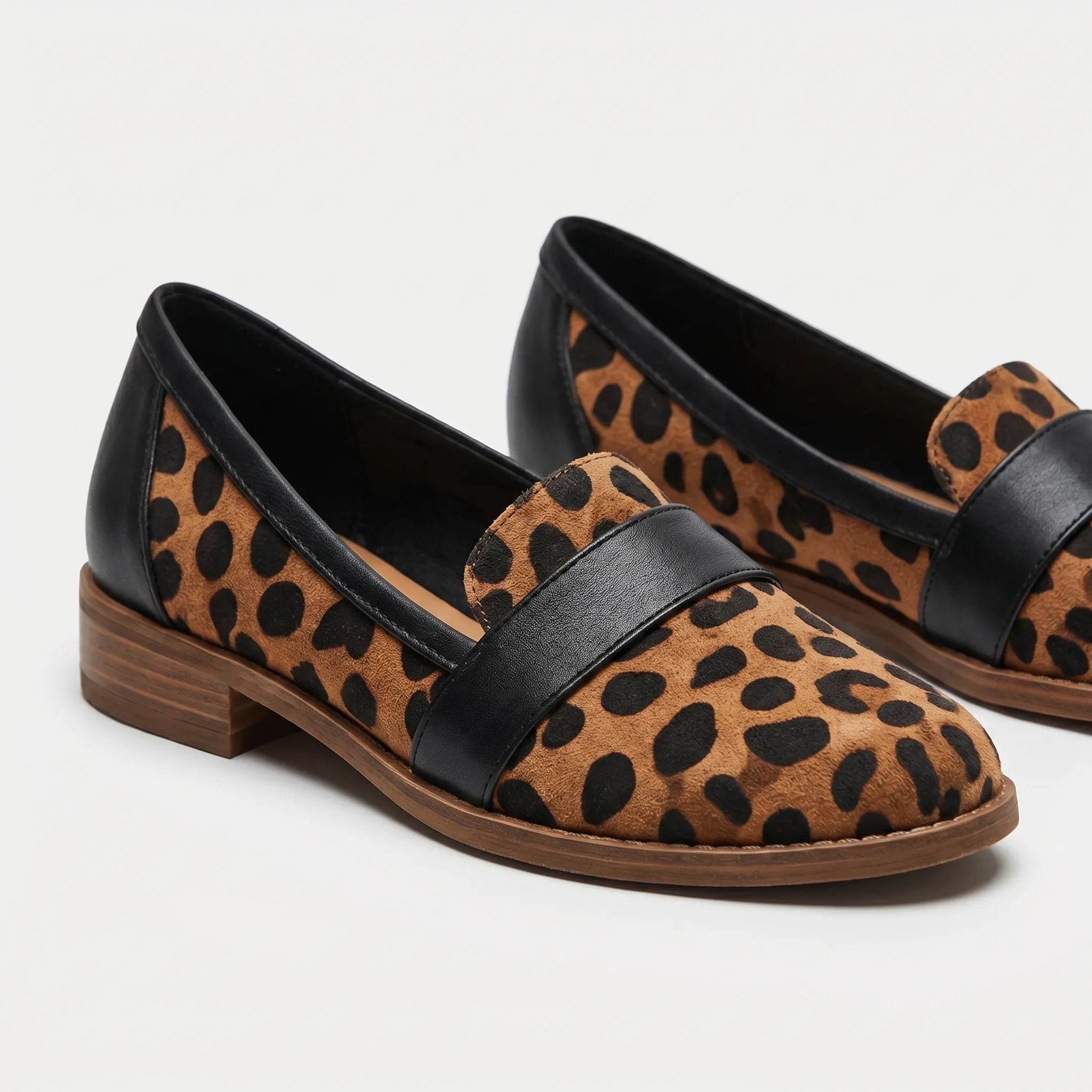 Pointed Toe Slip-On Loafers