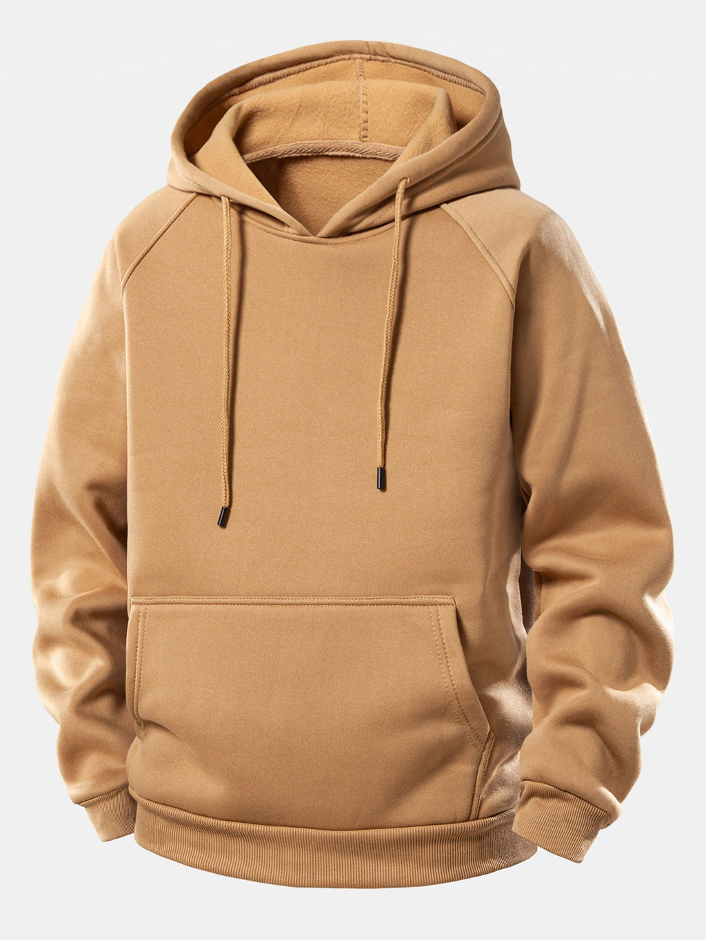 Men's Drawstring Hood Raglan Tracksuit with Joggers