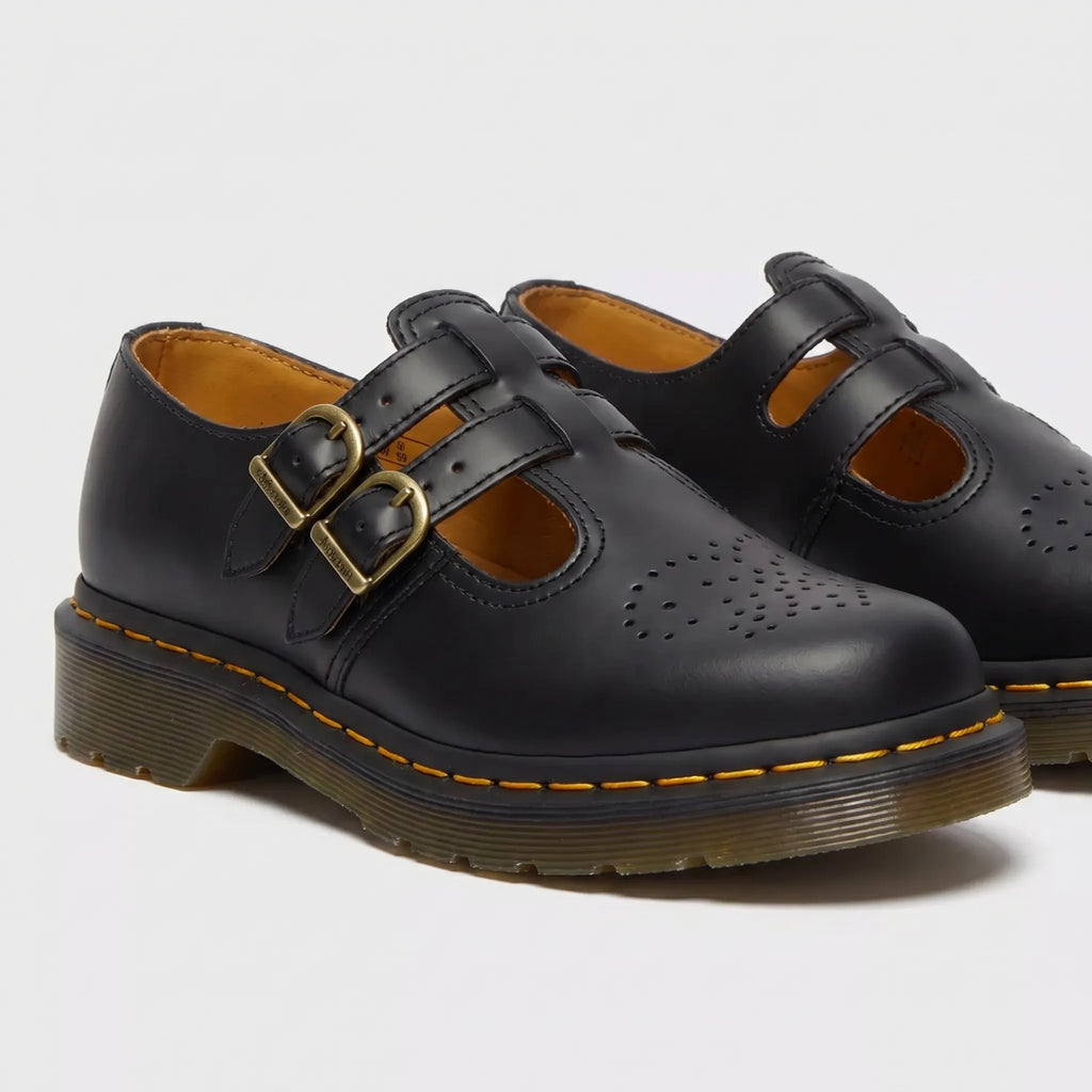 Double Buckle Mary Jane Shoes