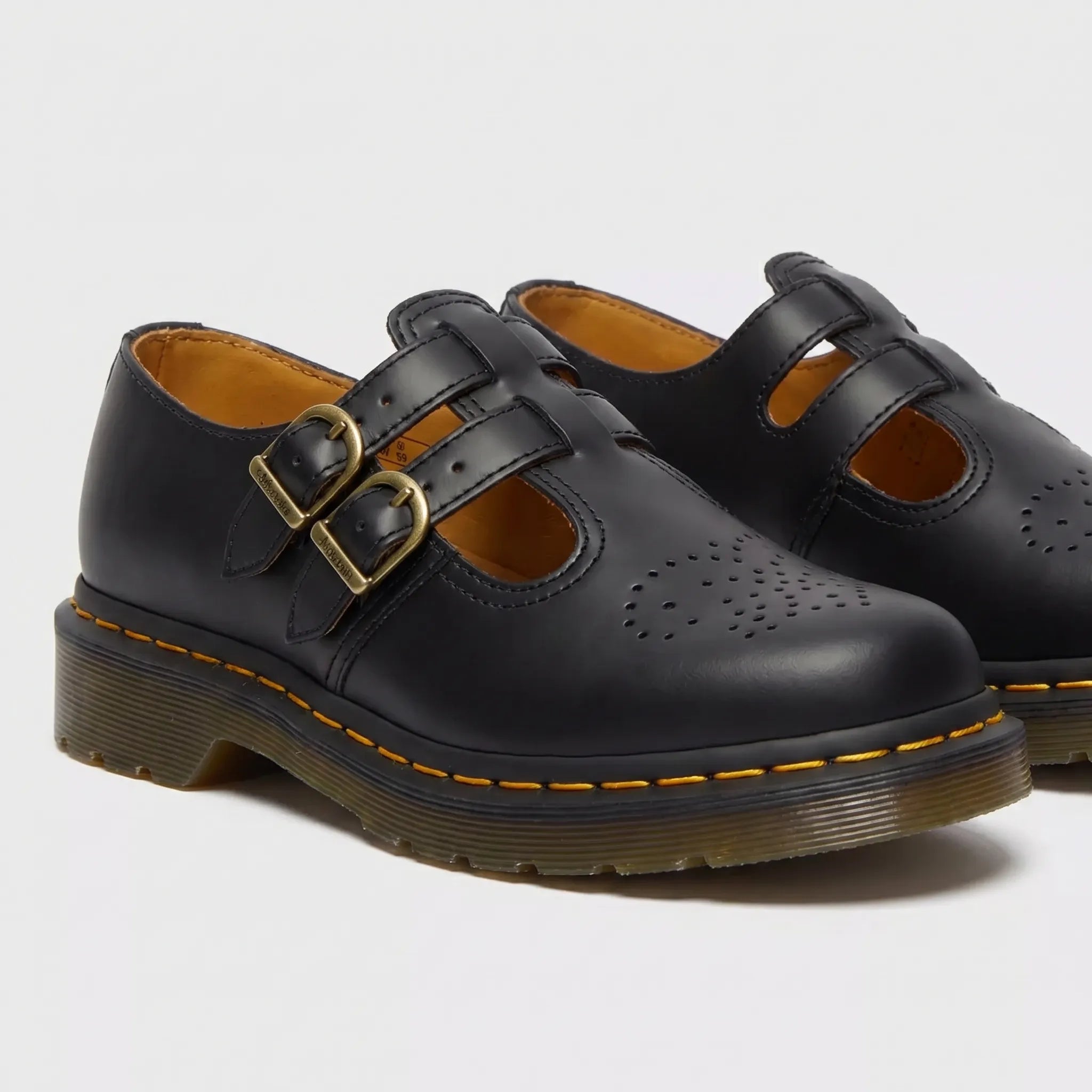 Double Buckle Mary Jane Shoes