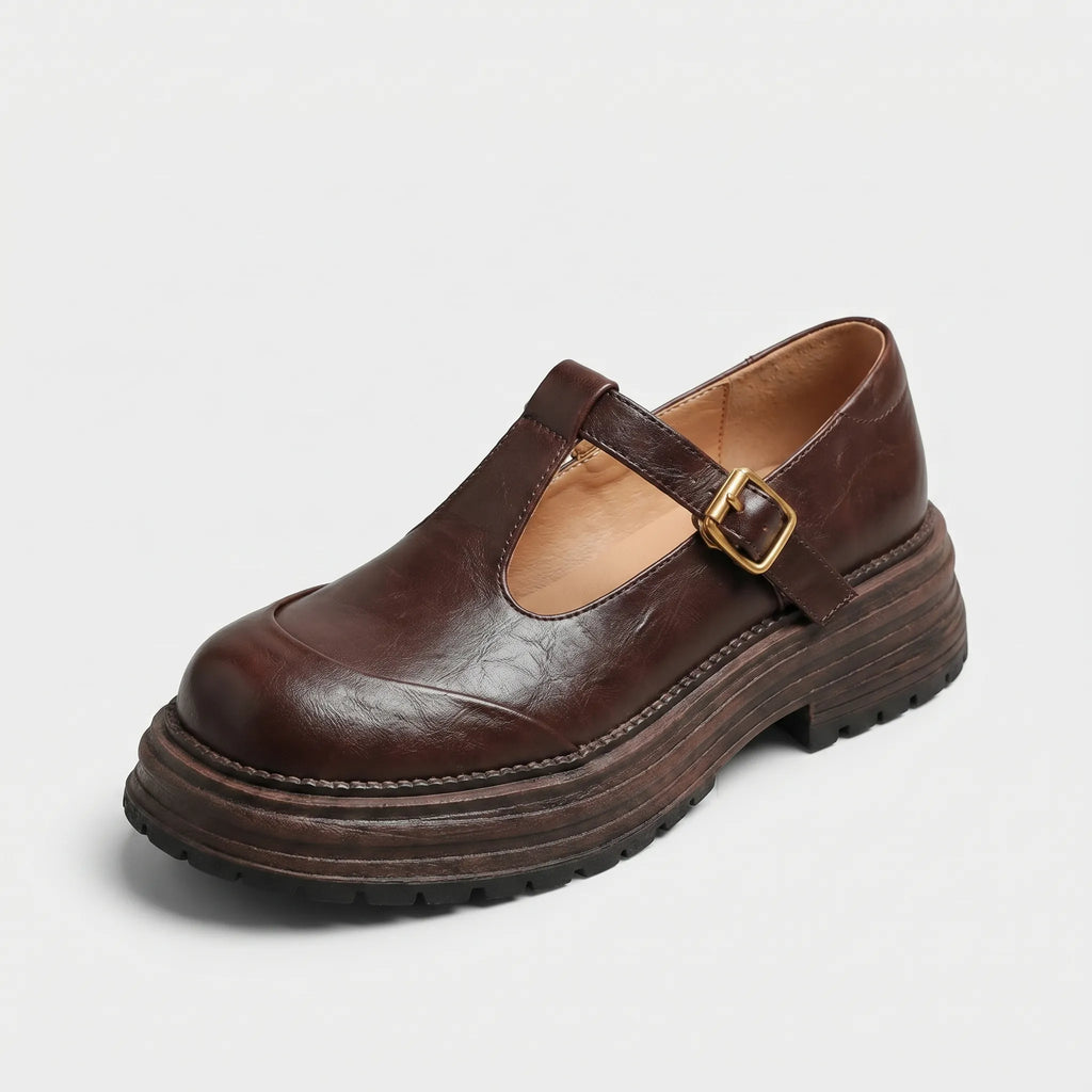 T-Strap Platform Mary Janes