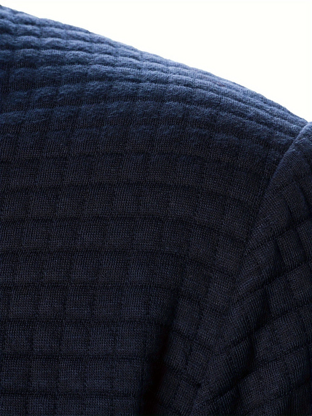 Men's Textured Zip-Up Bomber Jacket