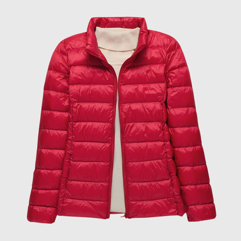 Women's Ultra-Light Stand Collar Quilted Jacket