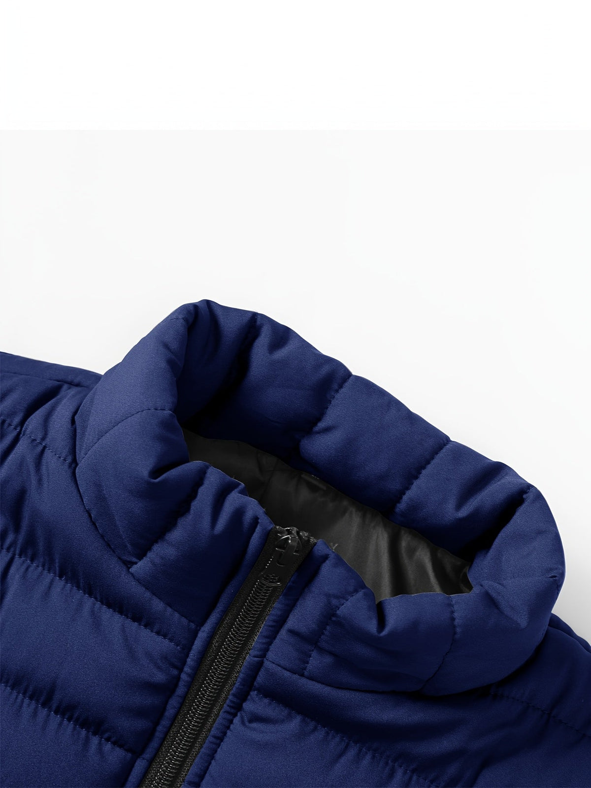 Men's Quilted Stand-Collar Vest