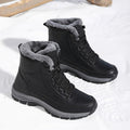 Men's Plush Lined Lace-Up Winter Boots
