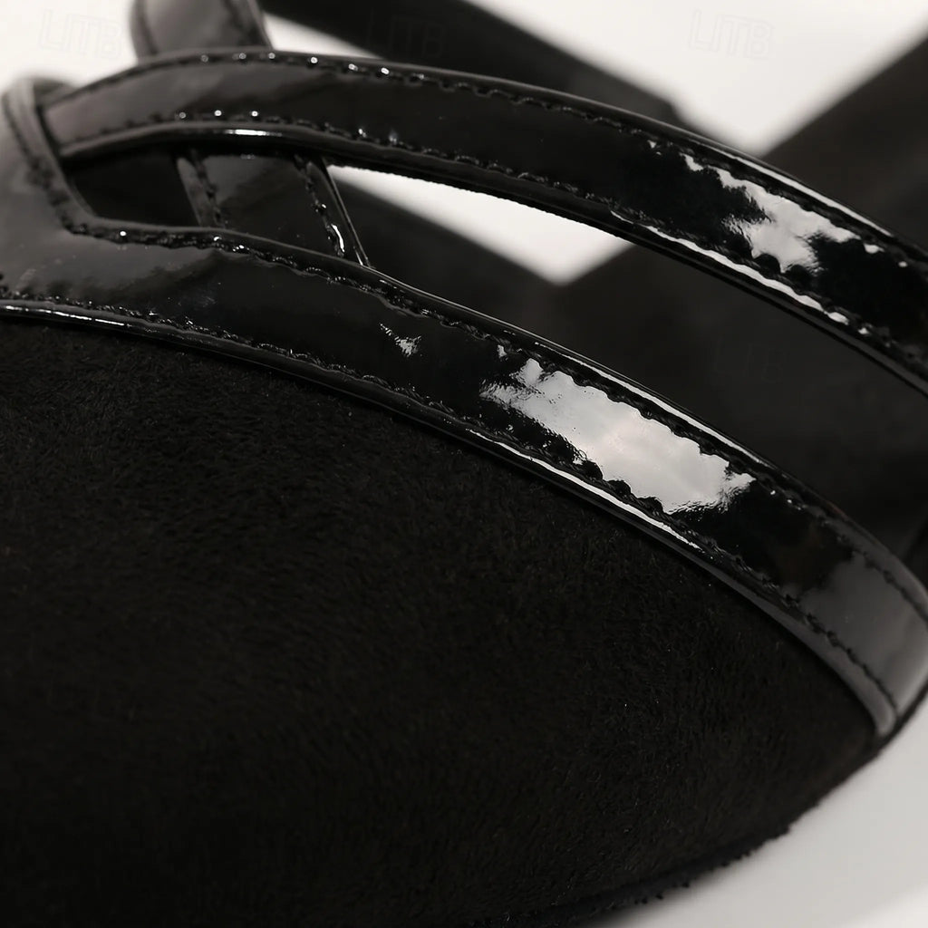 Ankle Strap Dance Heels