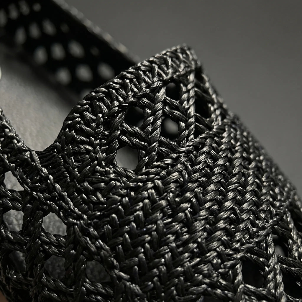 Woven Cutout Flats