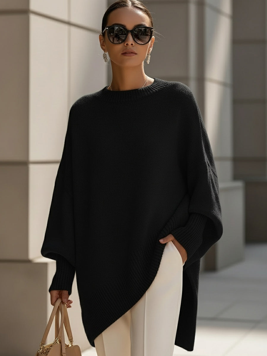 Women's Oversized Wool-Blend Sweater