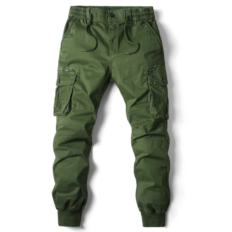 Men's Multi Pocket Utility Cargo Joggers