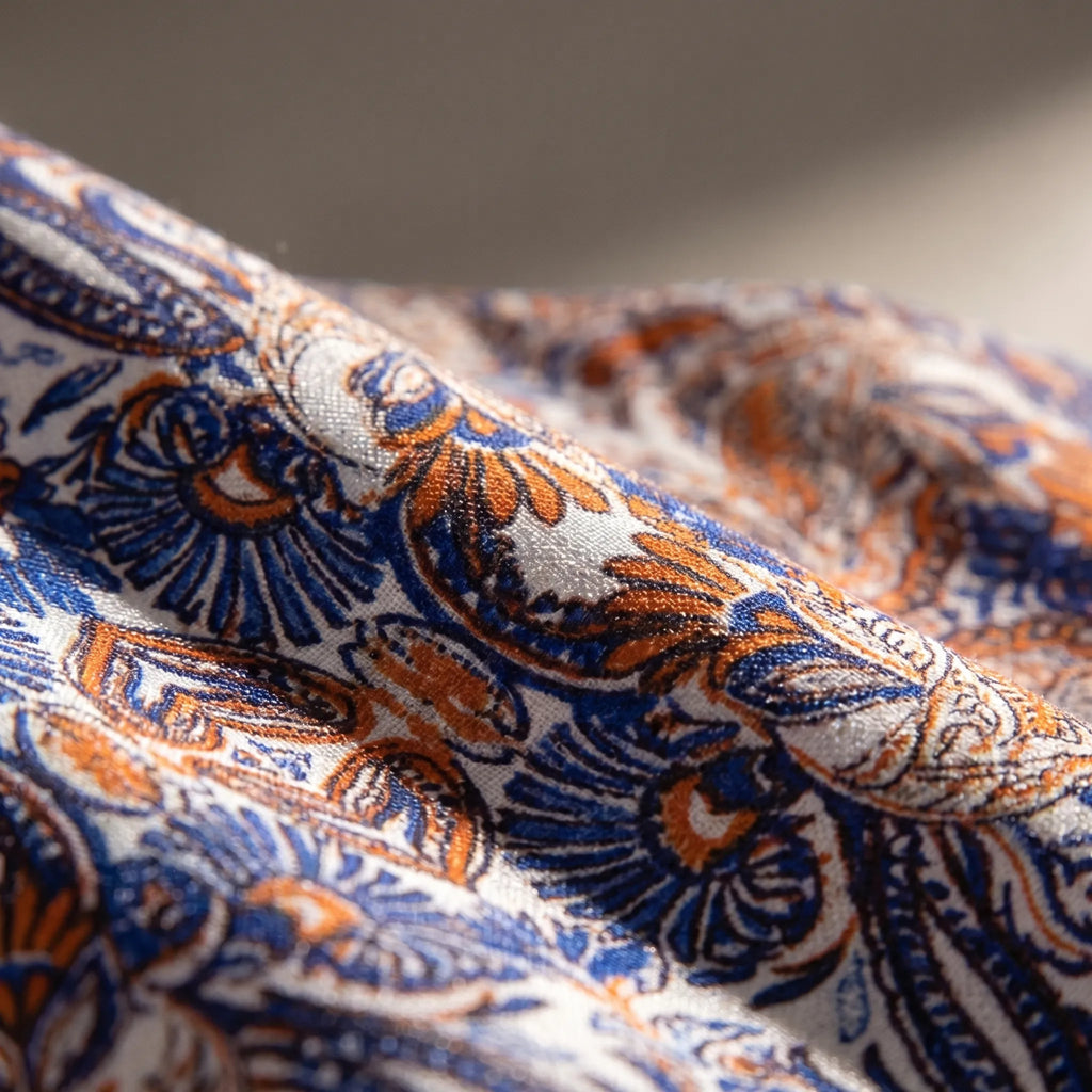 Boho Paisley Mini Dress