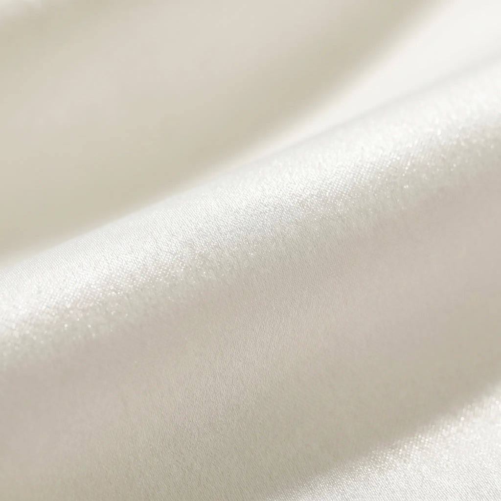Satin Draped Blouse