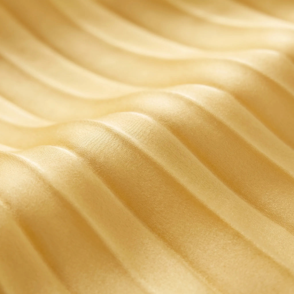 V-Neck Pleated Maxi Dress