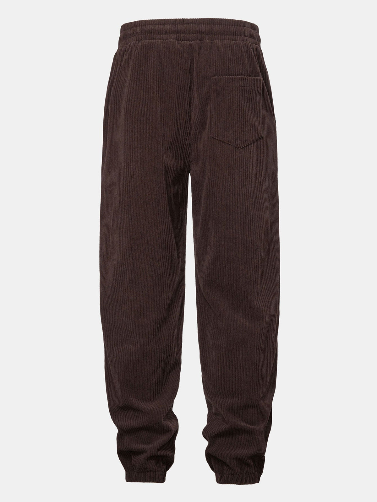 Men's Wide-Ribbed Corduroy Hoodie and Jogger Tracksuit