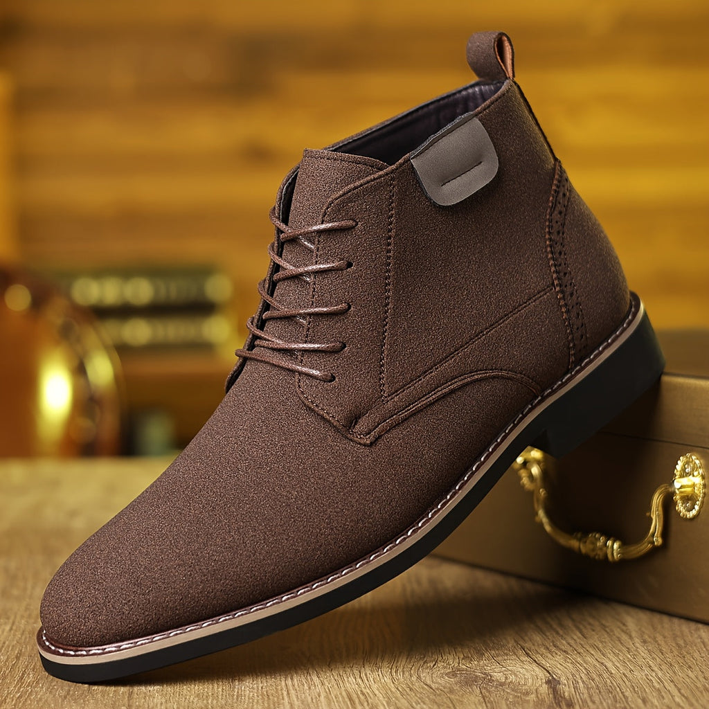 Men's Lace-Up Ankle Boots