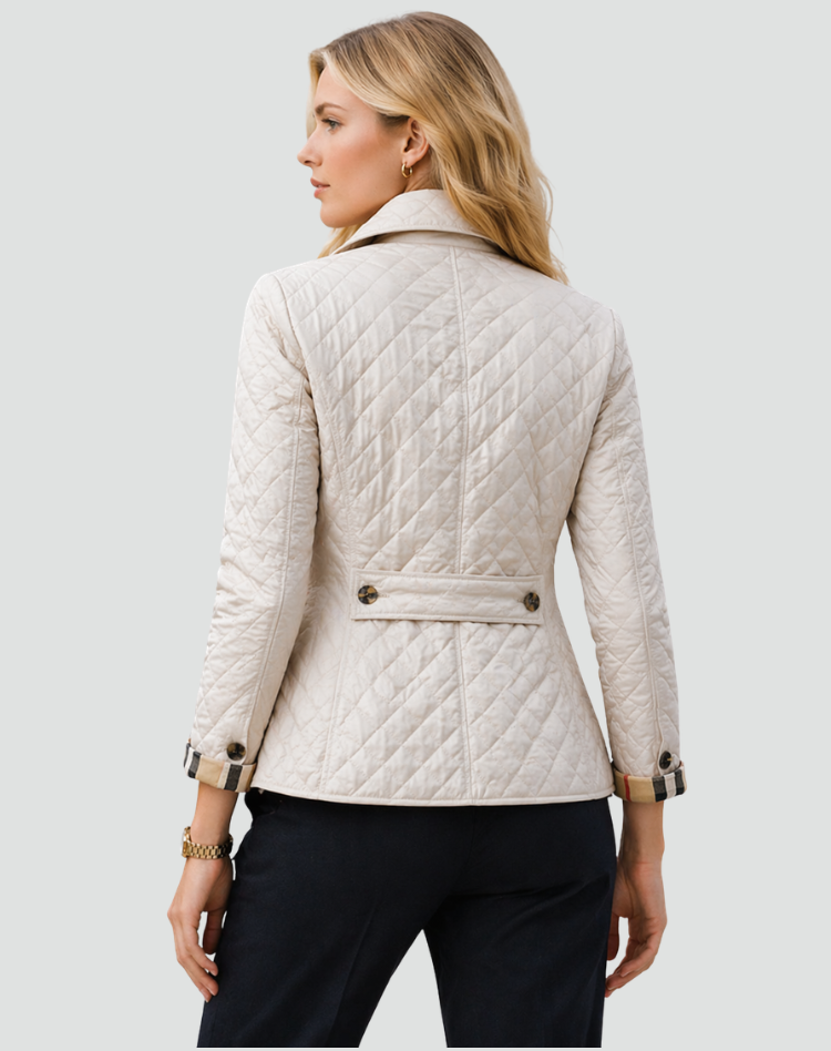 Women’s Quilted Button-Front Jacket