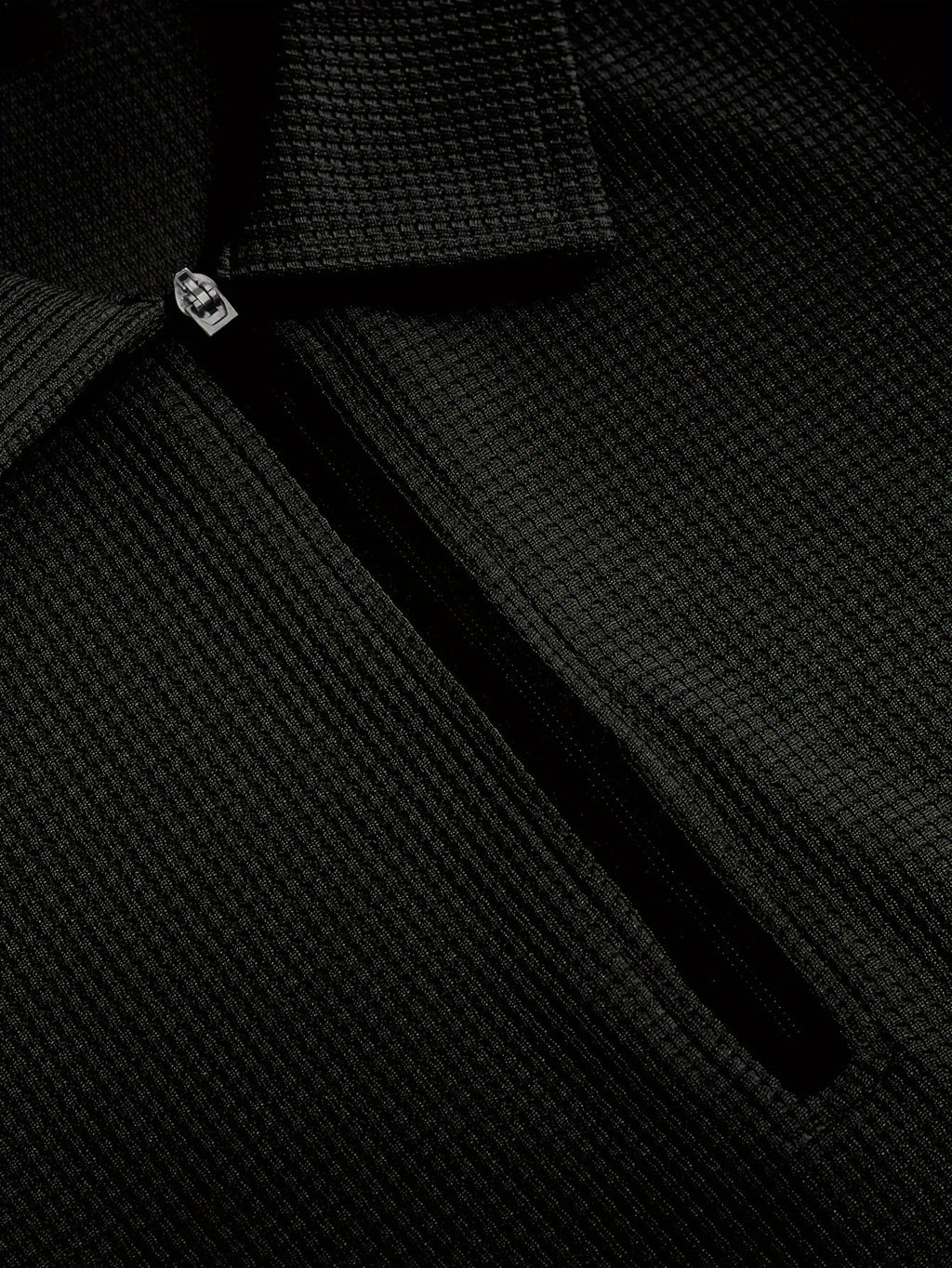 Men's Relaxed Textured Two-Piece Set