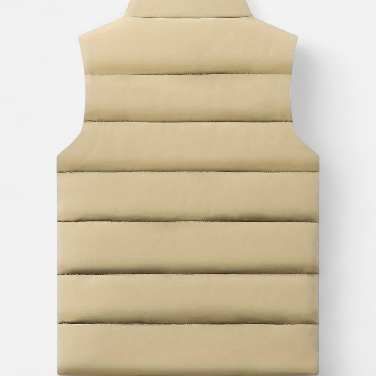 Men's Quilted Zip-Up Padded Winter Vest