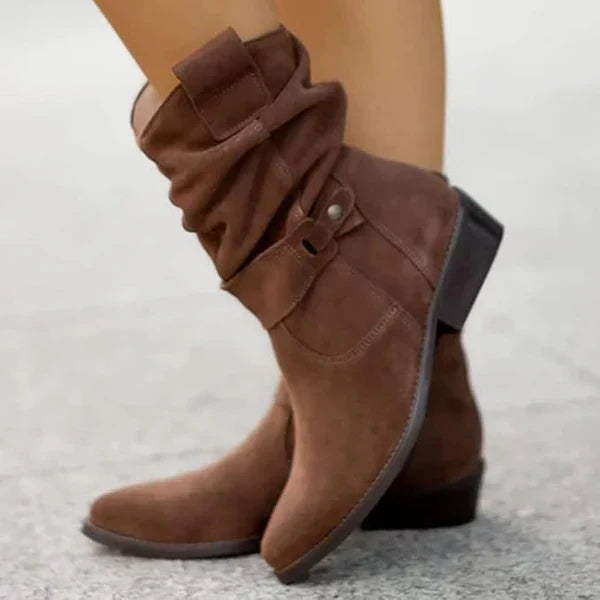 Women's Orthopedic Faux-Suede Boots