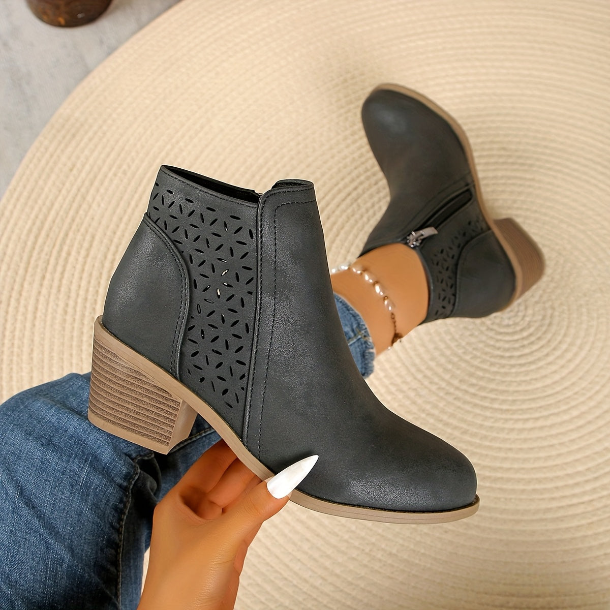 Women's Orthopedic Laser-Cut Boots
