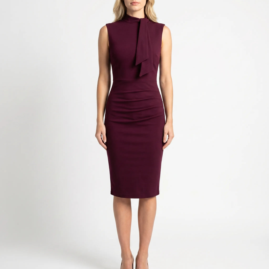 Sleeveless Bodycon Midi Dress