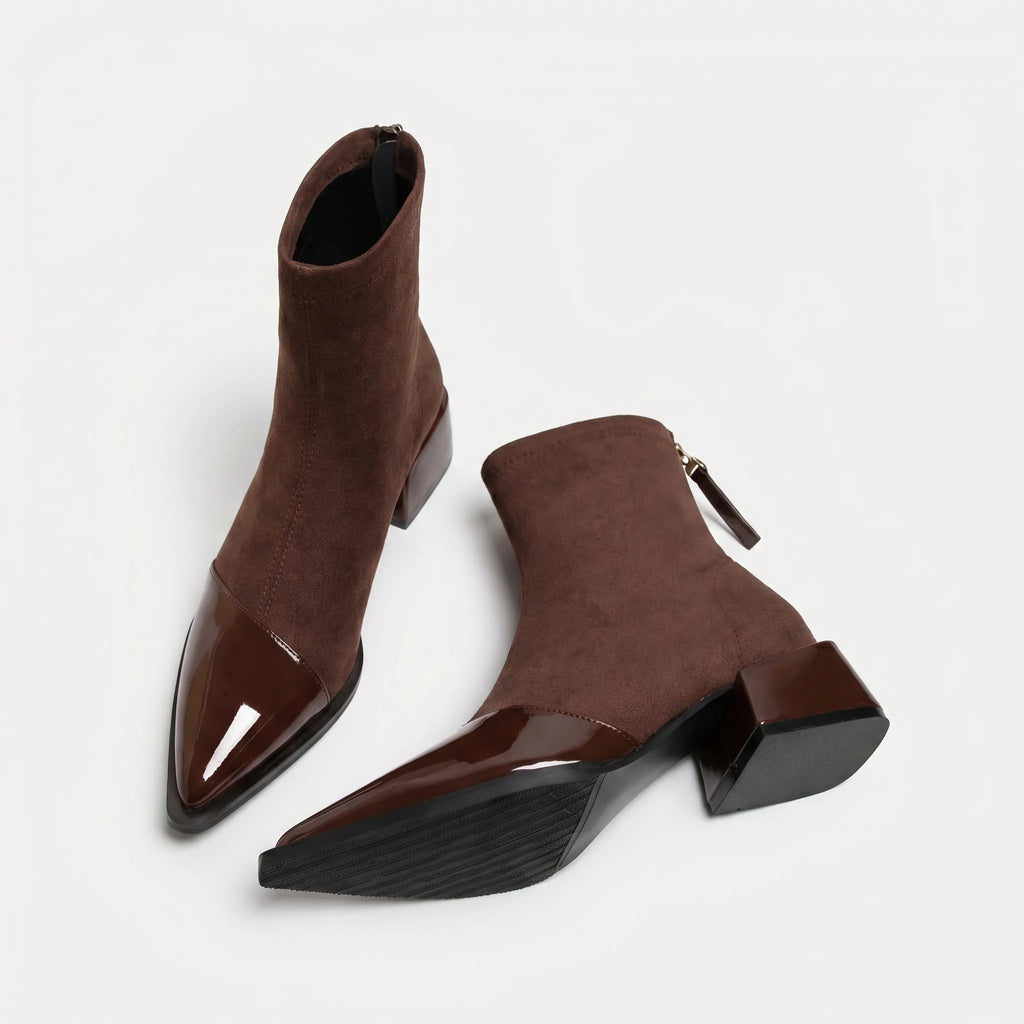 Pointed Toe Ankle Boots