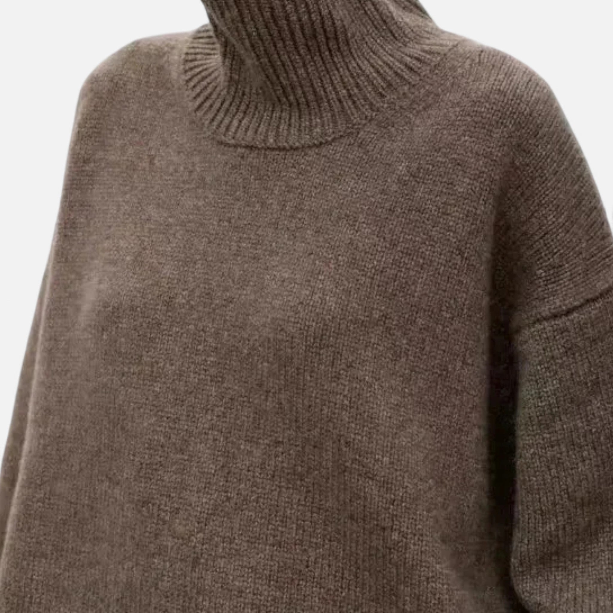 Women's Wool Turtleneck Sweater