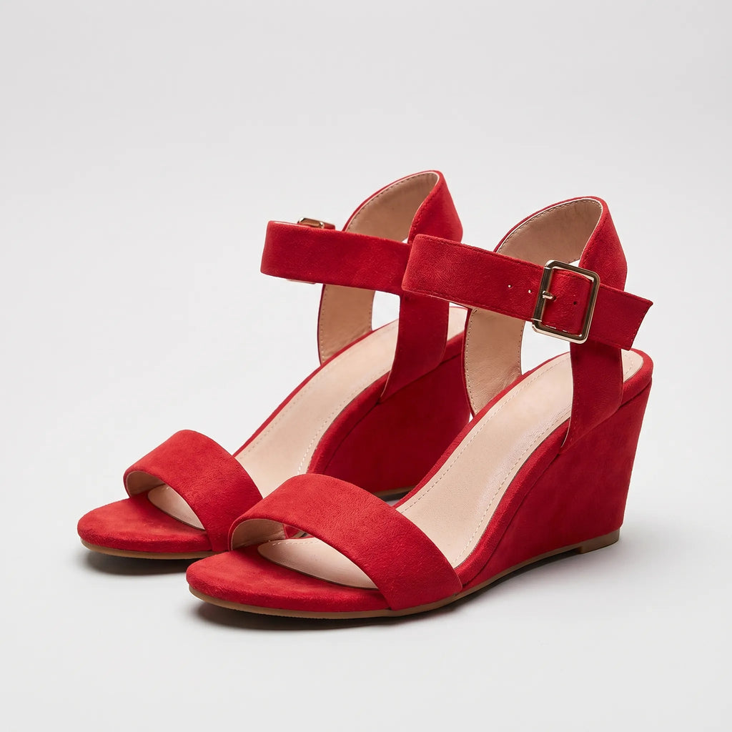 Ankle Strap Wedge Sandals