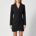 Blazer Wrap Mini Dress