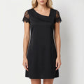Lace Sleeve Mini Dress