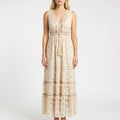 Boho V-Neck Maxi Dress
