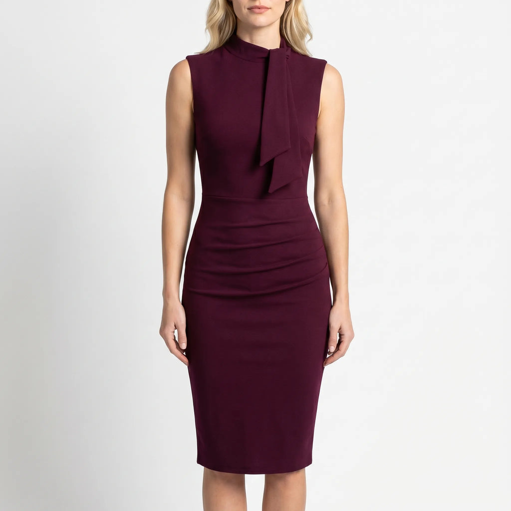 Sleeveless Bodycon Midi Dress
