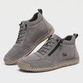 Women's Zip Up Walking Sneakers - Gray