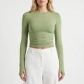 Long Sleeve Crop Top