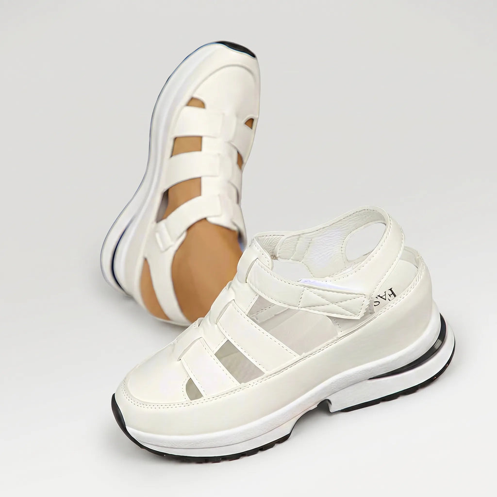 Cutout Platform Sneaker Sandals