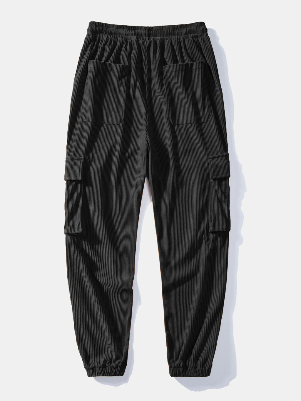 Men's Corduroy Shirt and Cargo Jogger Two-Piece Set