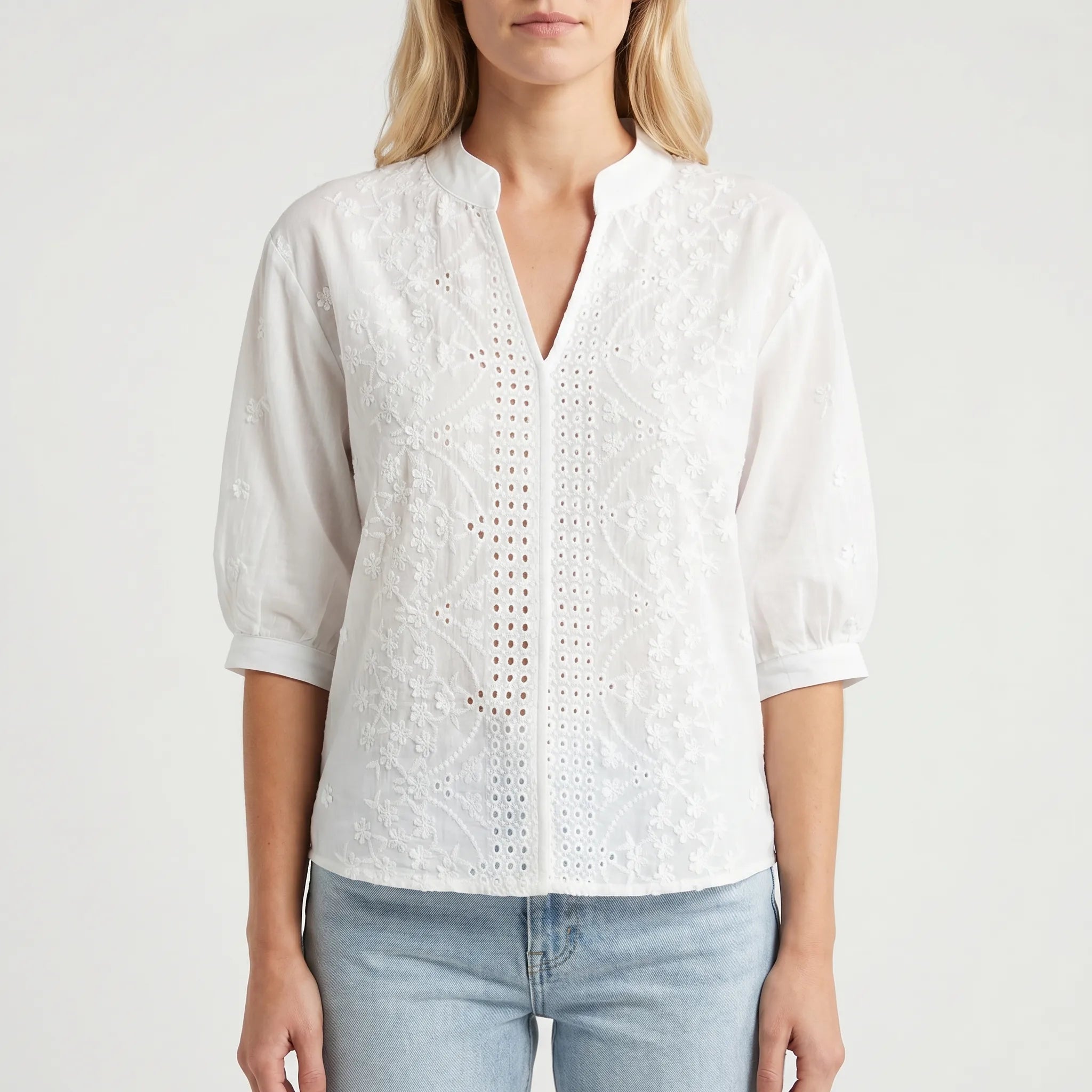 Summer V Neck Blouse