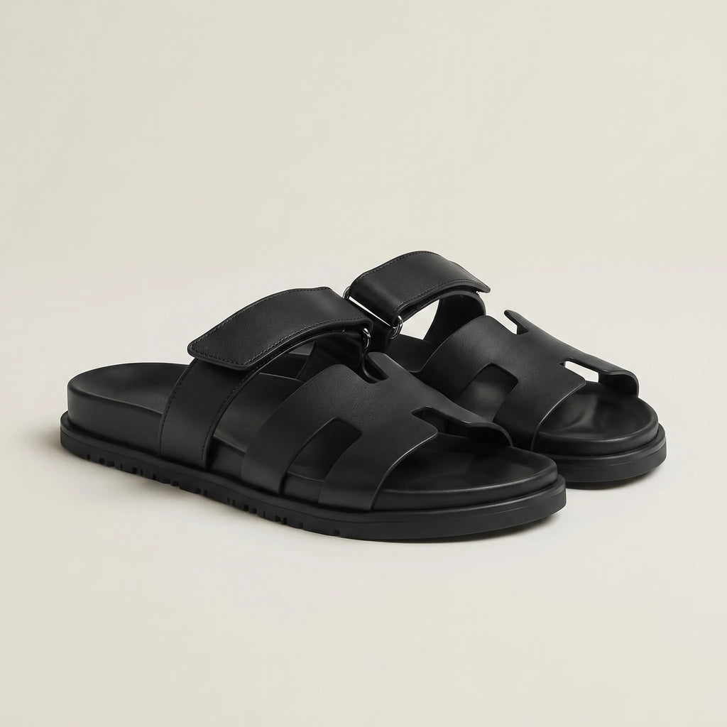 Adjustable Strap Slide Sandals