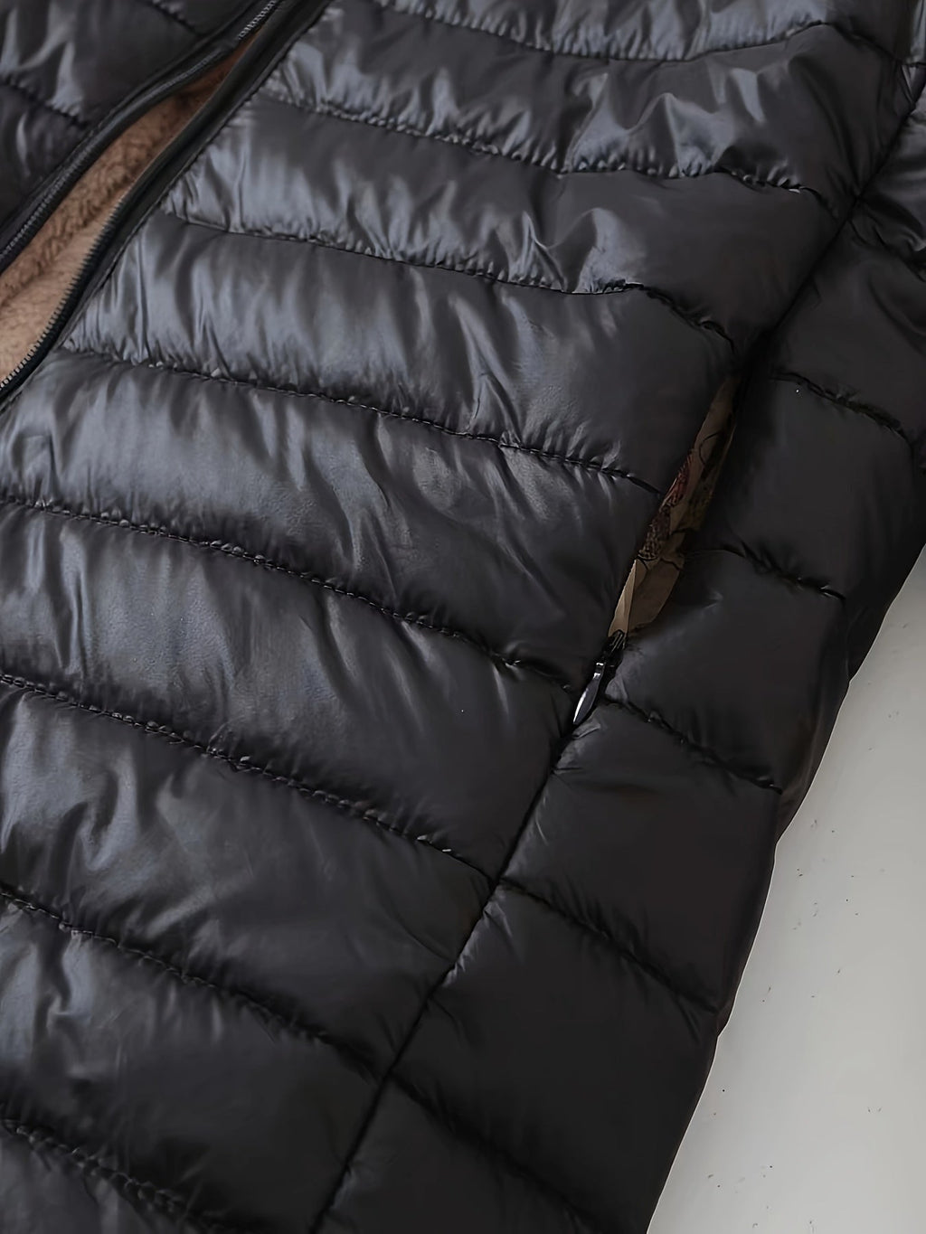 Women's Quilted Longline Coat
